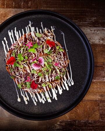 Okonomiyaki: A Japanese Classic with a Creative Twist!