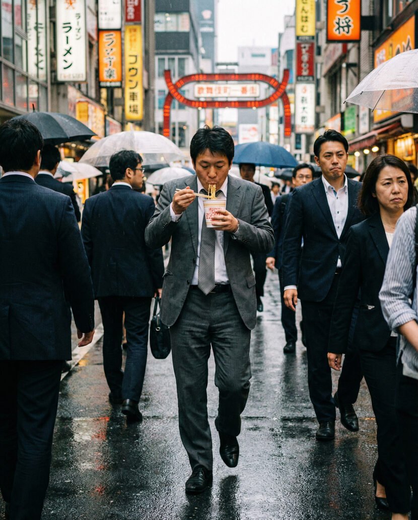 In busy streets, the question isn’t “Am I allowed to?” but “Does this affect the space around me?”